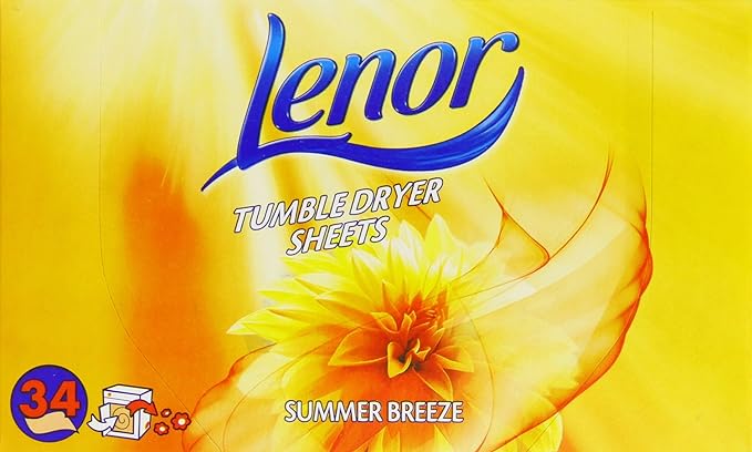 You are currently viewing Get Ready for Summer with Lenor Tumble Dryer Sheets Summer Breeze 34 sheets.